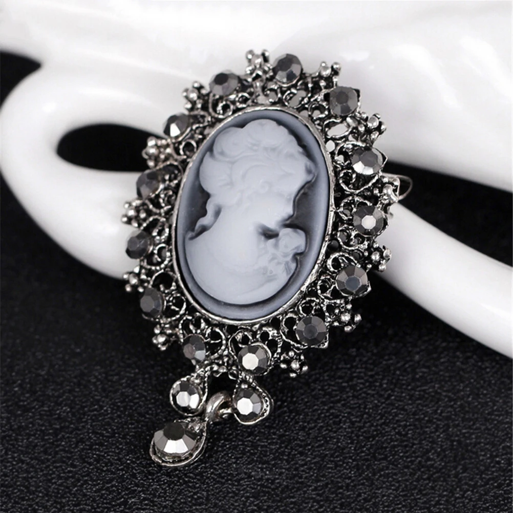 New-1PC Vintage Cameo Victoria - Vintage Brooch Pin review and price