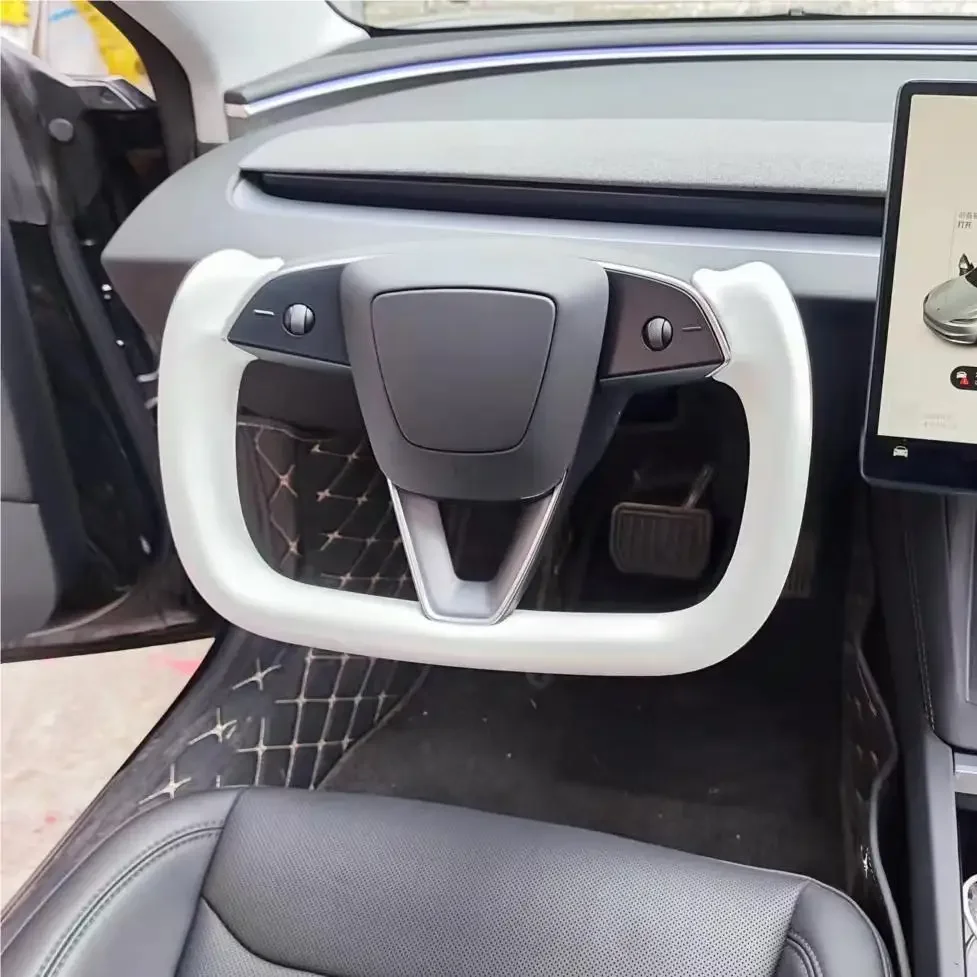 Applicable to the new version of Model3 modified YOKE steering wheel upgraded edamame 3 new Tesla modified accessories