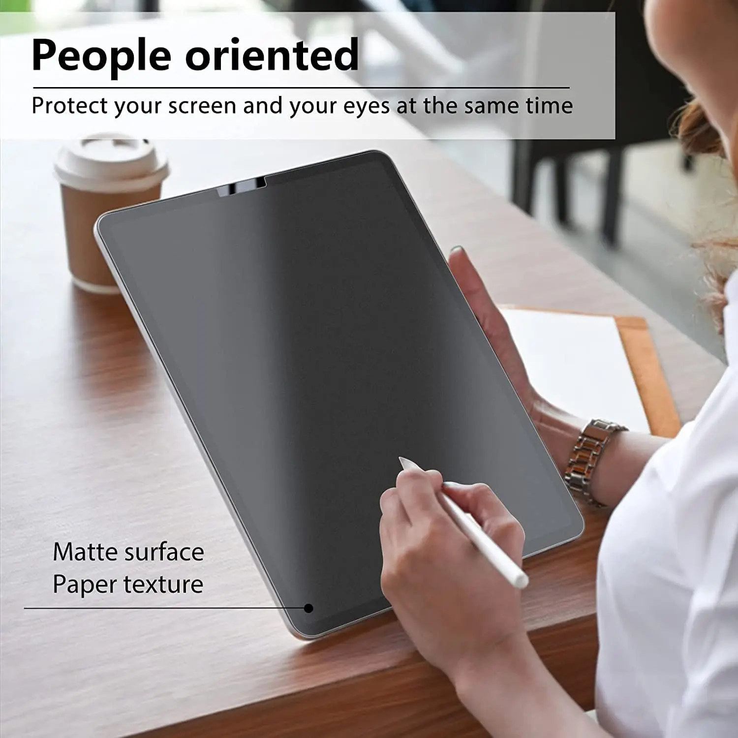 Paper Feel Screen Protector for Samsung Galaxy Tab S9 S8 A9 Plus S7 FE + S6 Lite S5e A8 A7 Lite A 10.1 8.0 Painting Drawing Film