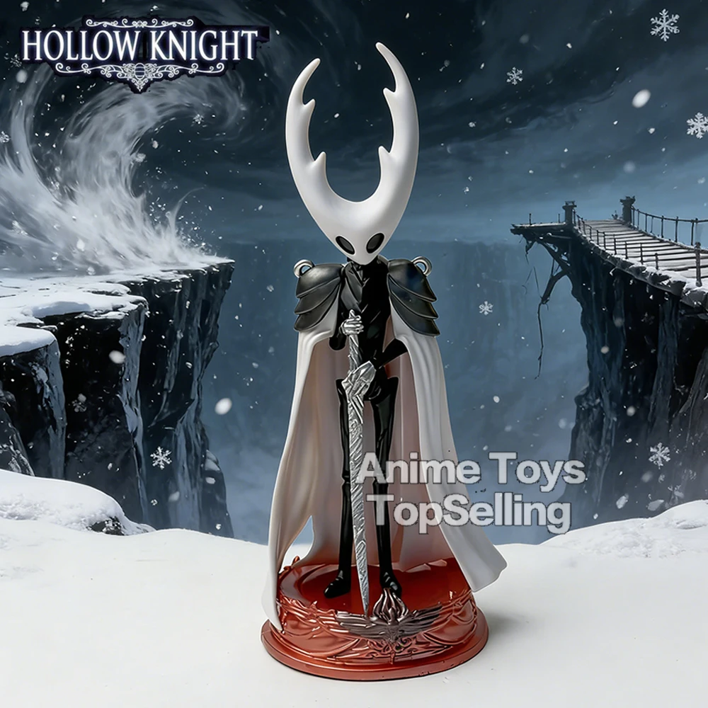 24 cm/9,45 pulgadas juego Hollow Knight figura de Anime Hollow Knight King figuras de acción estatua de Pvc colección modelo juguetes regalos de navidad