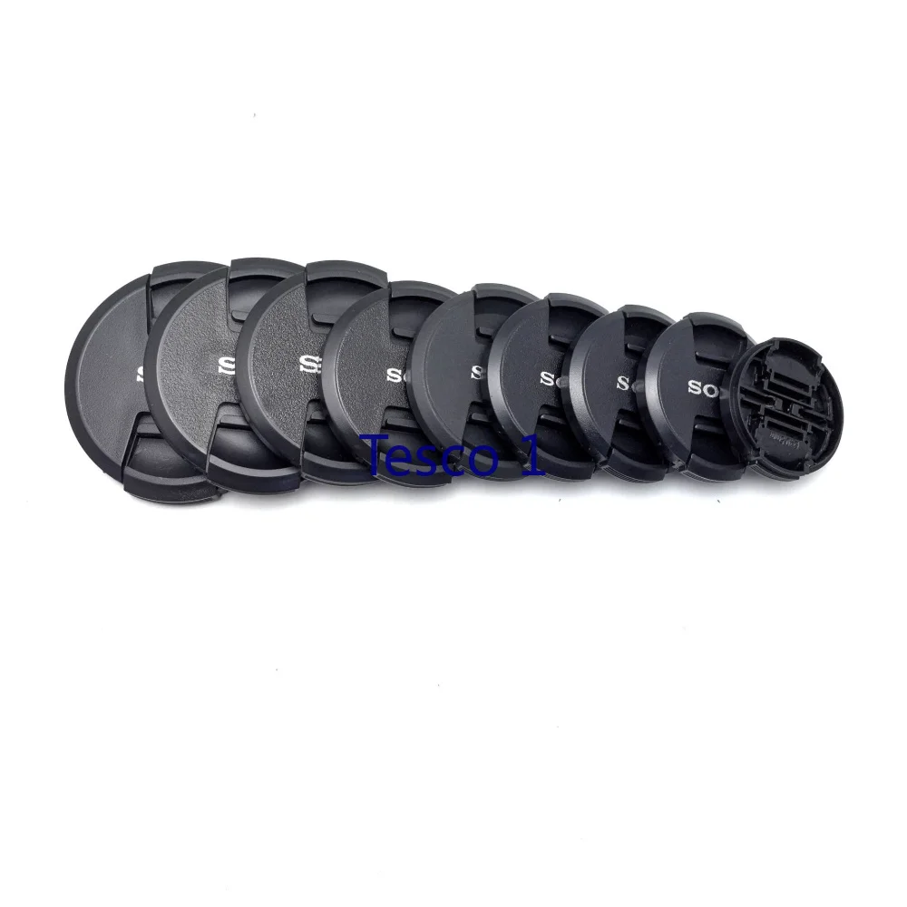 1pcs NEW 40.5mm 49mm 52mm 55mm 58mm 62mm 67mm 72mm 77mm 82mm Snap-On Lens front cap cover for SONY lens caliber Caps Dust cover