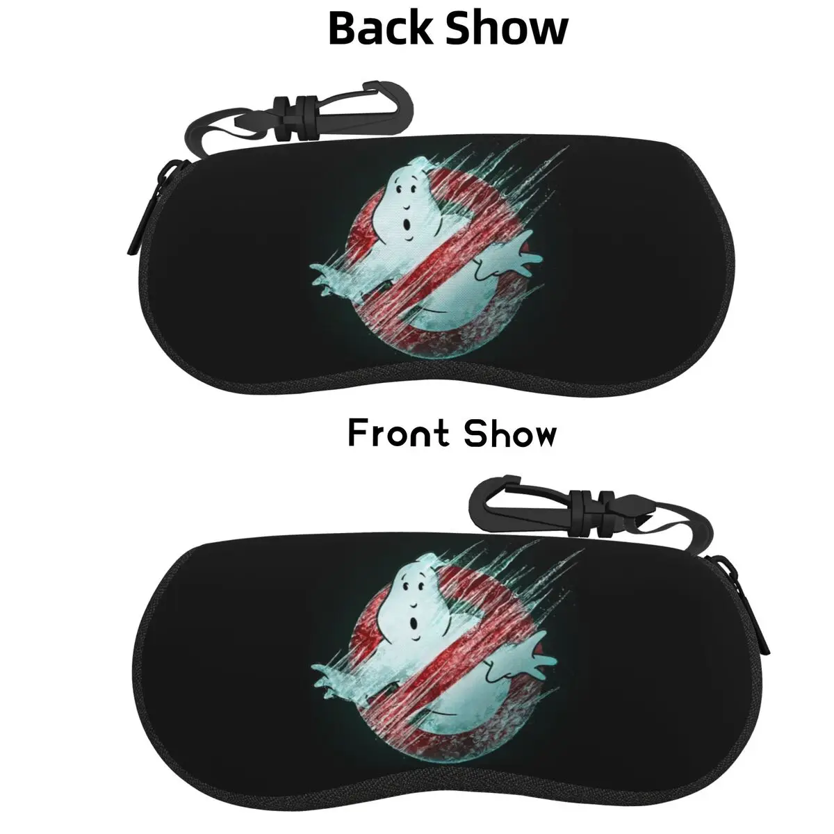 

Ghostbusters 4 Shell Glasses Case Protective Sunglasses Box Women Men Soft Eyeglasses Bag Pouch