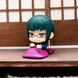 45MM Anime Jujutsu Kaisen Zenin Maki Panda Cosplay Cute Sleep doll Mini figurines Collectibles Model Desktop Decoration Gift