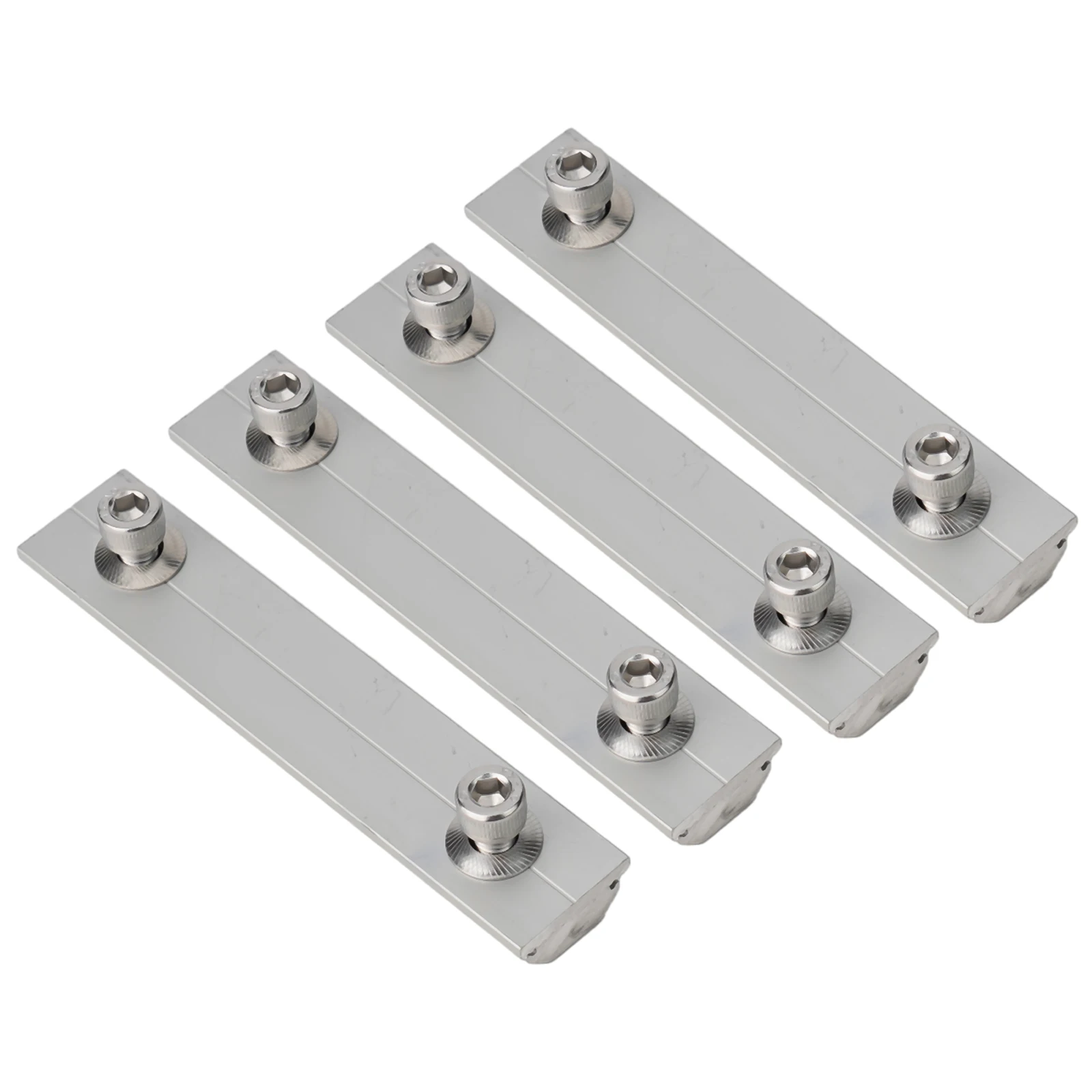 Aluminum Solar Module Rail Coupler for Photovoltaic Ground Mount and Rooftop Systems Enables Reliable Rail Bridging Function