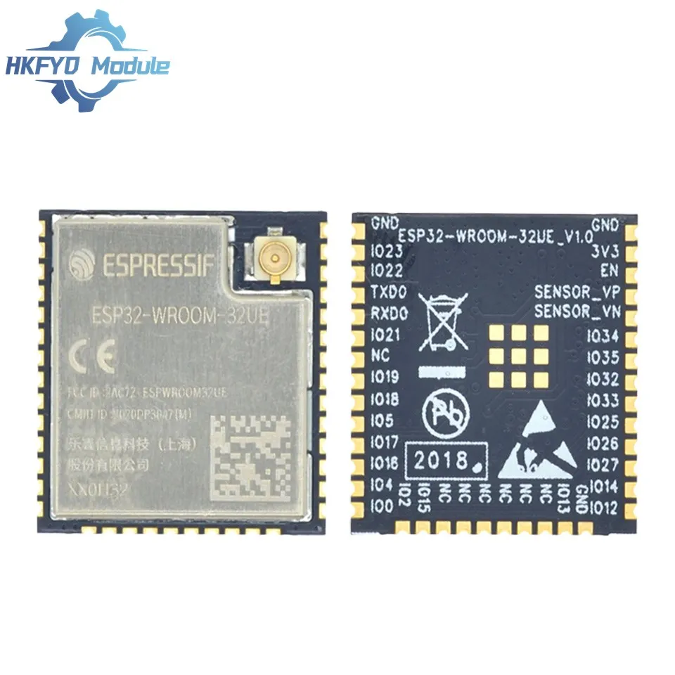 ESP32-WROOM-32UE 4MB 8MB 16MB ESP32 WROOM 32U 32UE WiFi Wireless Bluetooth-compatible Dual-mode MCU IOT Module 