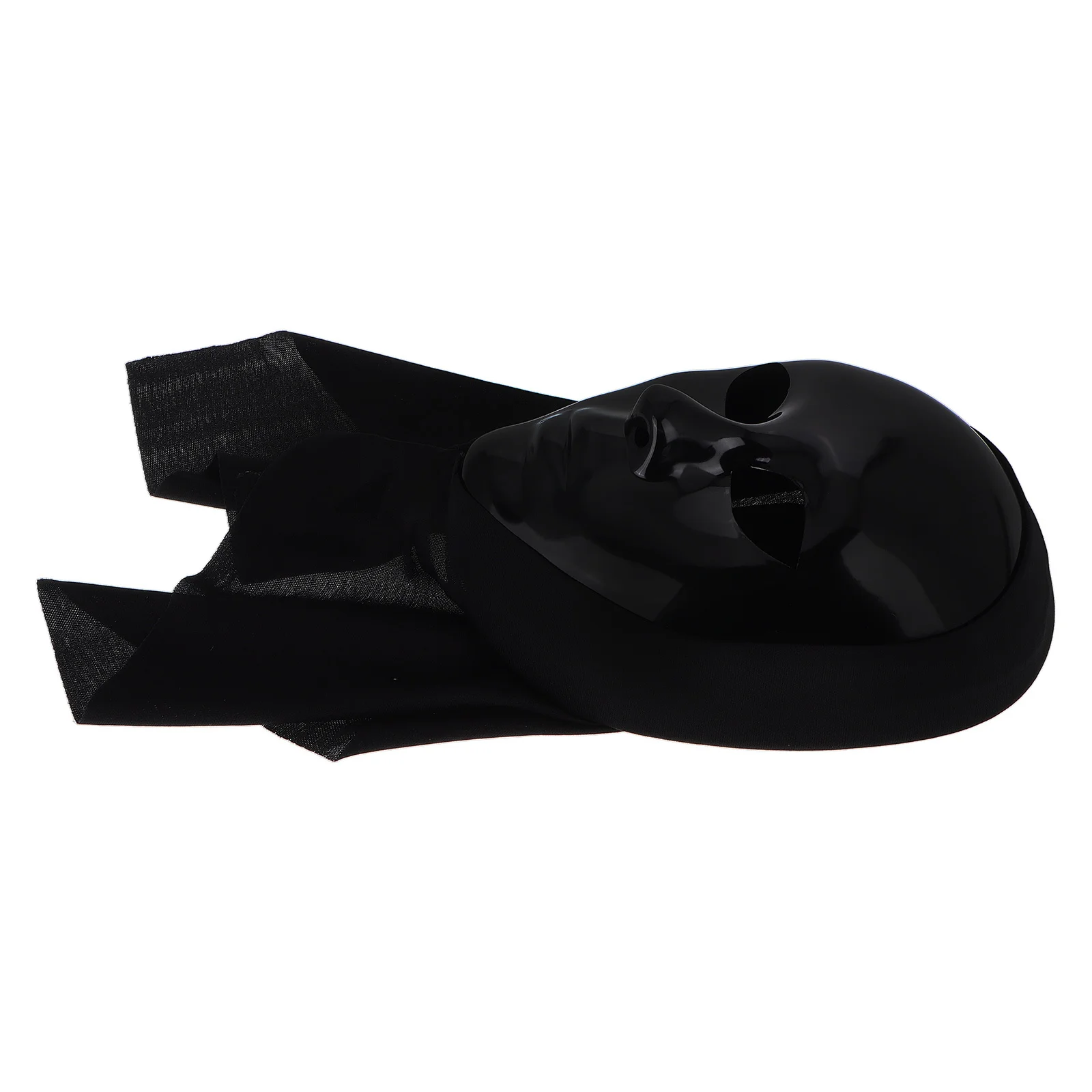 

Black Full Face Mask Halloween Masquerade Ball Hip Hop Dance Performance Unisex Stylish Comfortable Fit For Adults Scary