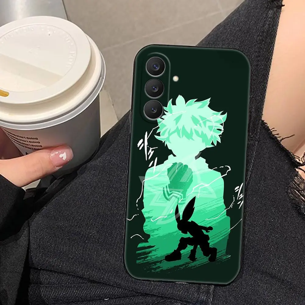 Deku Izuku My Hero a-Academia Cover Phone Case For Samsung Galaxy S26 S25 S24 S23 S22 S21 S20 FE Ultra Plus Lite TPU Funda Shell