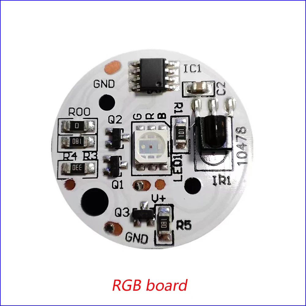 Imagem -02 - Compyi-destaque Gradiente Colorido Led Rgb Placa de Luz Trabalho com Controle Remoto Inclui Bateria Cr2025 Entrada dc 5v