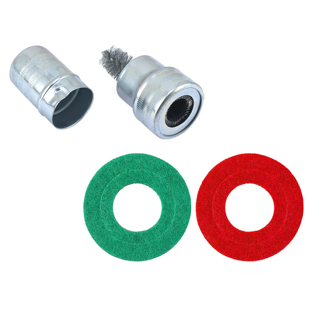 

1 set Terminal Cleaning Brush With Spacer Heavy Duty Steel Bristles For Car Truck Maintenance Tool Wheel Rims Wash