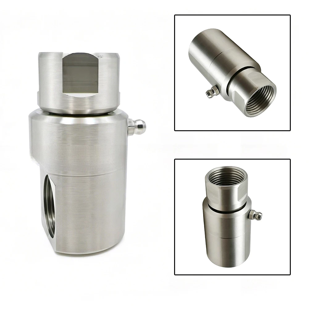 Welding 29mm 1.14in Diameter Swivel Joint Adapter Double Internal Teeth Wide Temperature Range Compact Space Saving