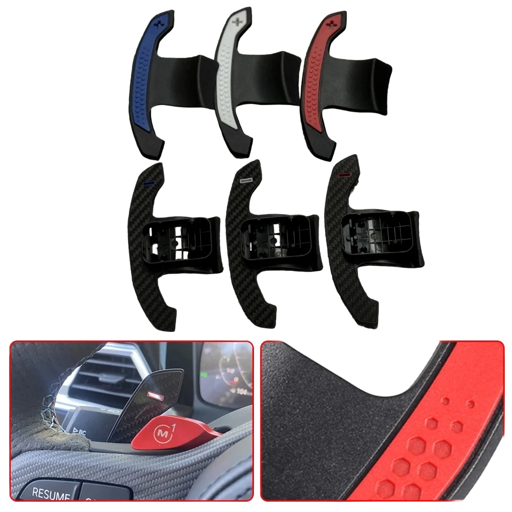 

Carbon Paddle Shifter For BMW 8 Series G15 G16 M8 Coupe F91 F92 F93 2020 2021 Car Steering Wheel Extension Interior Upgrade