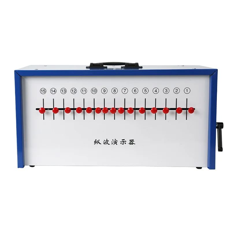 Vertical and transverse wave demonstrator box-type physical experiment equipment