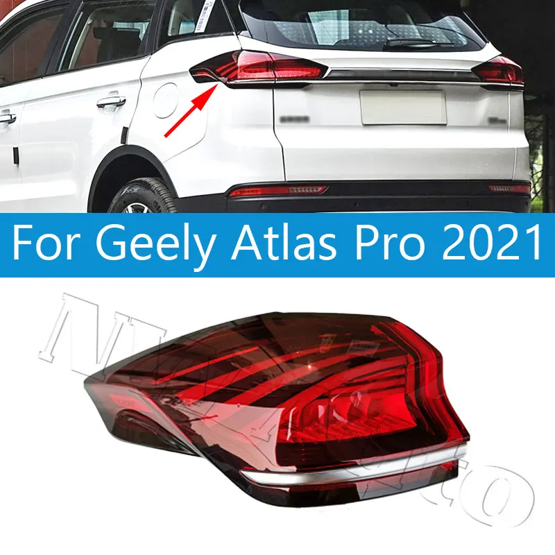 

Rear Bumper Light Tail light For Geely Atlas Pro Boyue Pro Azkarra 2021 Trunk Lid Light Turn Signal