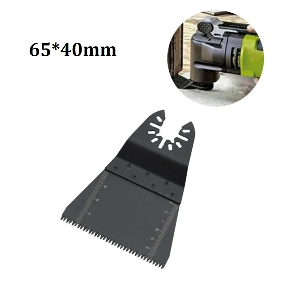 1pcs 65mm High Carbon Steel Oscillating Saw Blade Multi-Tool Saw Blade For Soft Metal Wood Plastic Cutting
