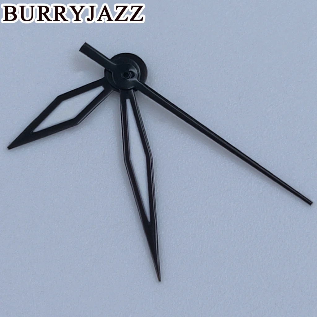 BURRYJAZZ NH35 NH36 NH38 7S26 7S36 4R35 4R36 Watch Hands Black Hands Green Luminous
