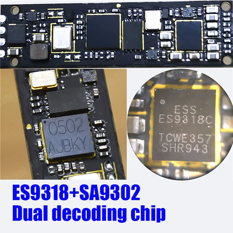 DAC ES9318 Headphone Amplifiers HiFi Decoding Adapter Sound Card For iPhone iOS Android Win10 Type C lightning to 3.5MM Decoder