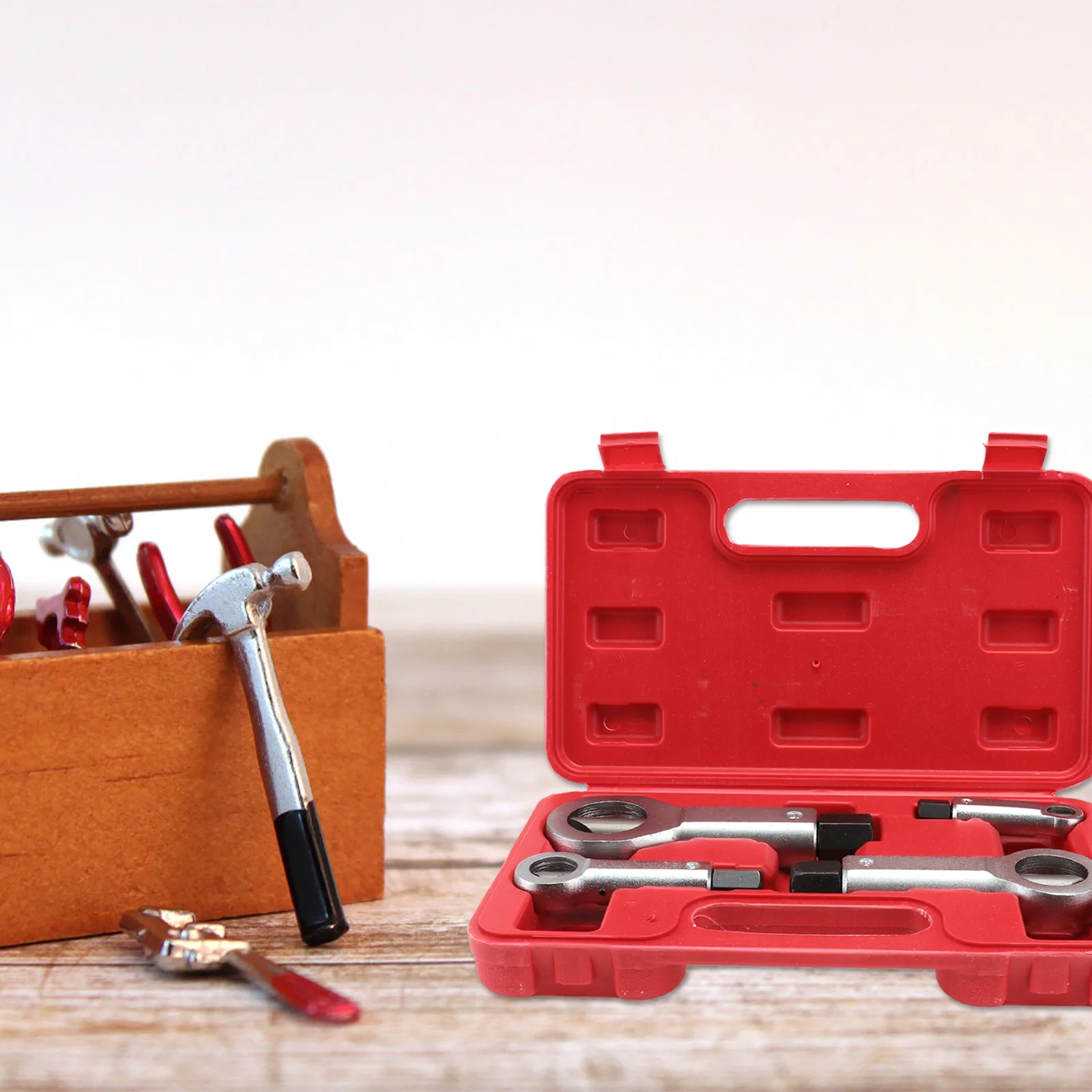 

4pc Steel Heavy Duty Nut Unloader Metal Nut Crusher Tool Removal Tool Kit Corroded Nuts Splitter Set Screwdriver