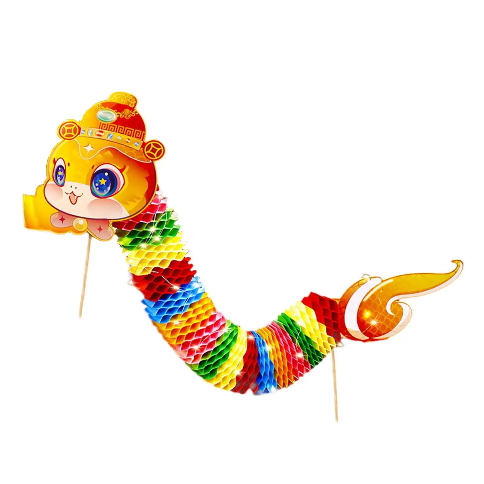 

3D Chinese New Year Paper Snake for Birthday Party Wedding Props
