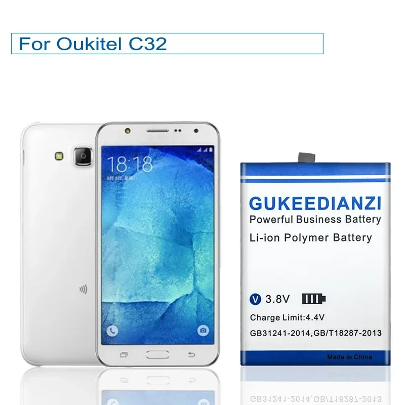 C32 (S6509) 5800mAh High Capacity Mobile Phone Battery For Oukitel C32