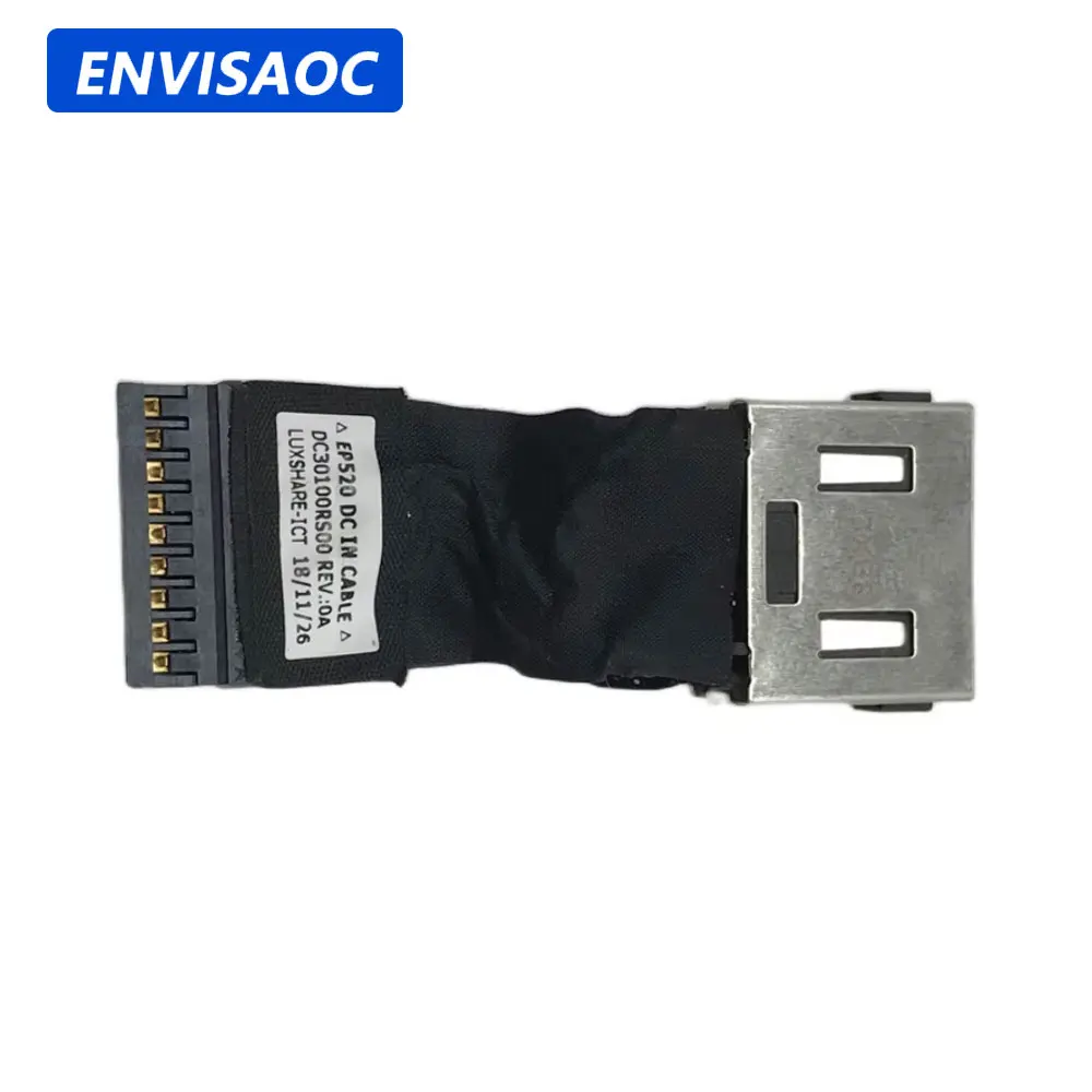 Cabo jack de alimentação dc para lenovo thinkpad p52 ep520 portátil DC-IN cabo flexível de carregamento