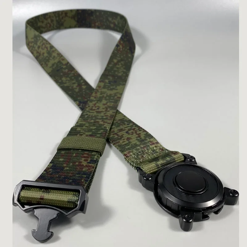 EMR Digital Camouflage Green Man Tactical Russian Nylon Inner Belt Waistband Metal buckle