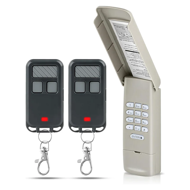 Telecomando per porta del garage 2 pezzi 890MAX, tastiera per apertura porta garage 877MAX, per openercraftsman-[Qahk]