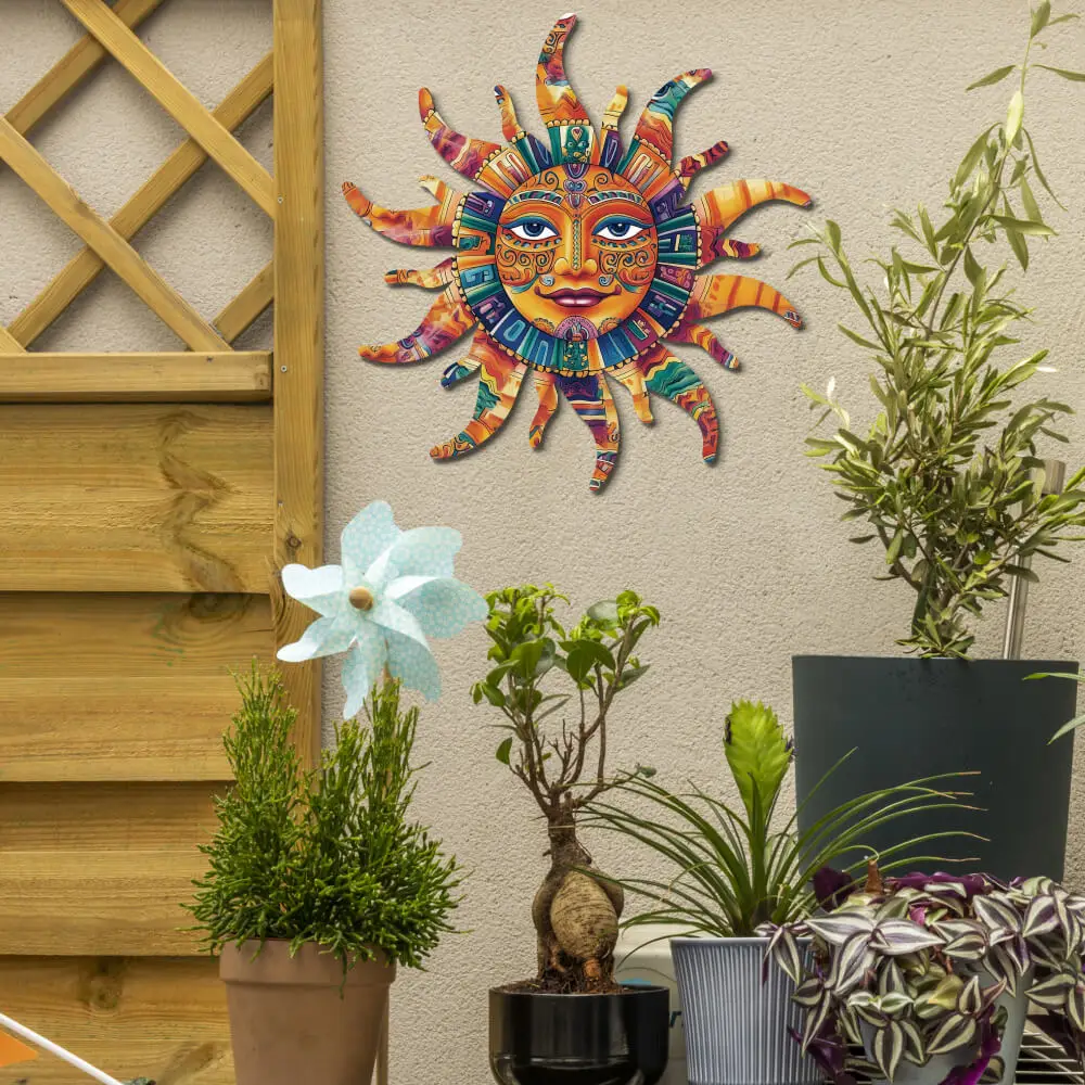 Putuo Decor 1pc Metal Tin Sign Outdoor Garden Decoration, Wall Art Decor Home Decor Room Decor, Gift