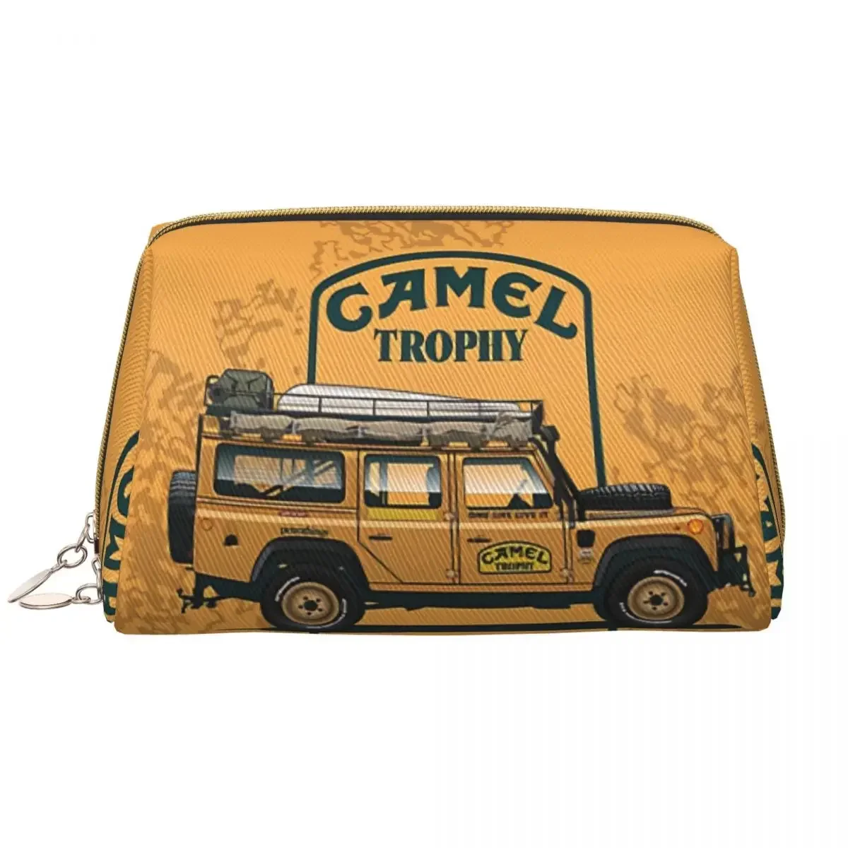 

Cute Camel Trophy Travel Toiletry Bag for Women Cosmetic Makeup Bag Beauty Storage Dopp Kit