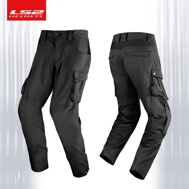Adventure Touring LS2 MP169 Motorcycle Pants Four Seasons Windproof Anti Fall CE Certified Motorbike Riding Gear mens pants