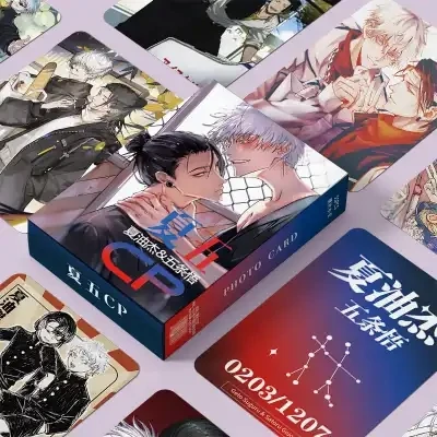 Choso Mahito Bookmarks Anime Yuji Itadori Otsukotsu Yuta Bookmark Book Page Marker Stationery Supplie Lomo Photo Tarot Cards