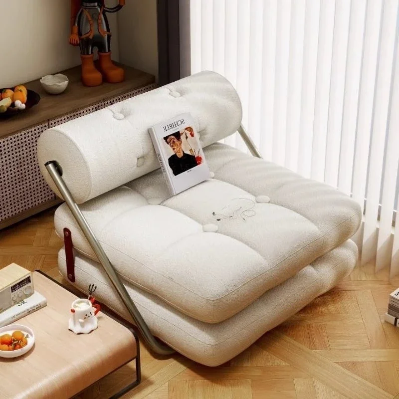 Small apartment folding dual-purpose lunch break sofa bed bedroom can lie down and sleep rental room