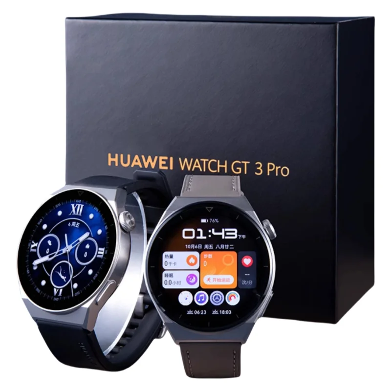 Original Huawei Watch GT 3 Pro Smart Watch Ceramic Bluetooth Business Phone Positioning Watch Huawei Watch GT3