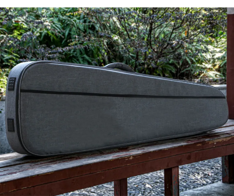 Electric Guitar Case; Waterproof, Shock-Resistant, Lightweight, Padded Electric Bass Case; Checked Baggage Compatible