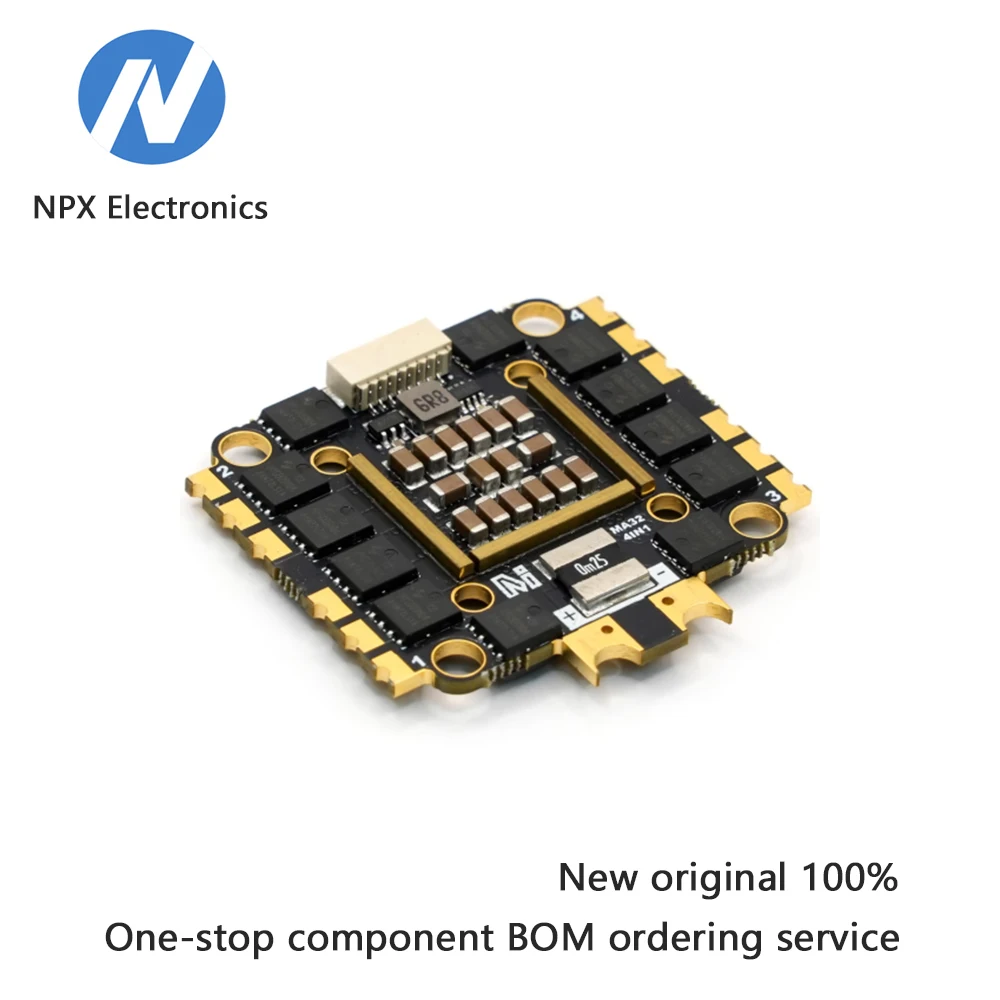 

55A Four-in-One Electronic Shift Controller, 2-6S AM32 Electronic Shift Controller, 32-bit FPV Cross-Contour Control Module, Ele