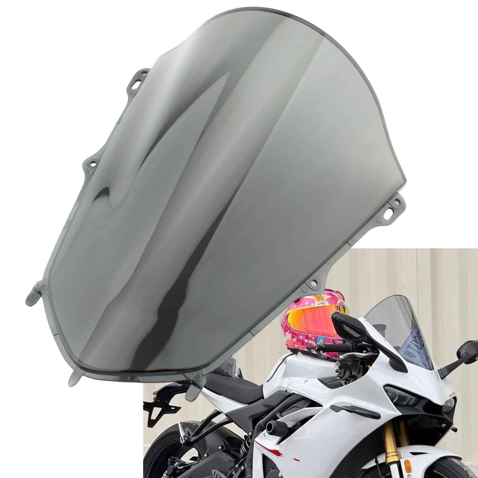 

For KOVE 450RR Motorcycle Windshield Guard Cover Blind Wind Deflectors Shade Windshade