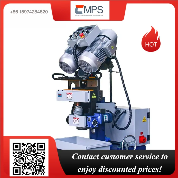 Automatic Edge Milling Plate Beveling Chamfering Pipe Chamfering Machine