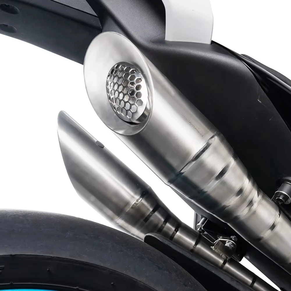 For CF MOTO  675SR/675NK High Double Titanium Exhaust