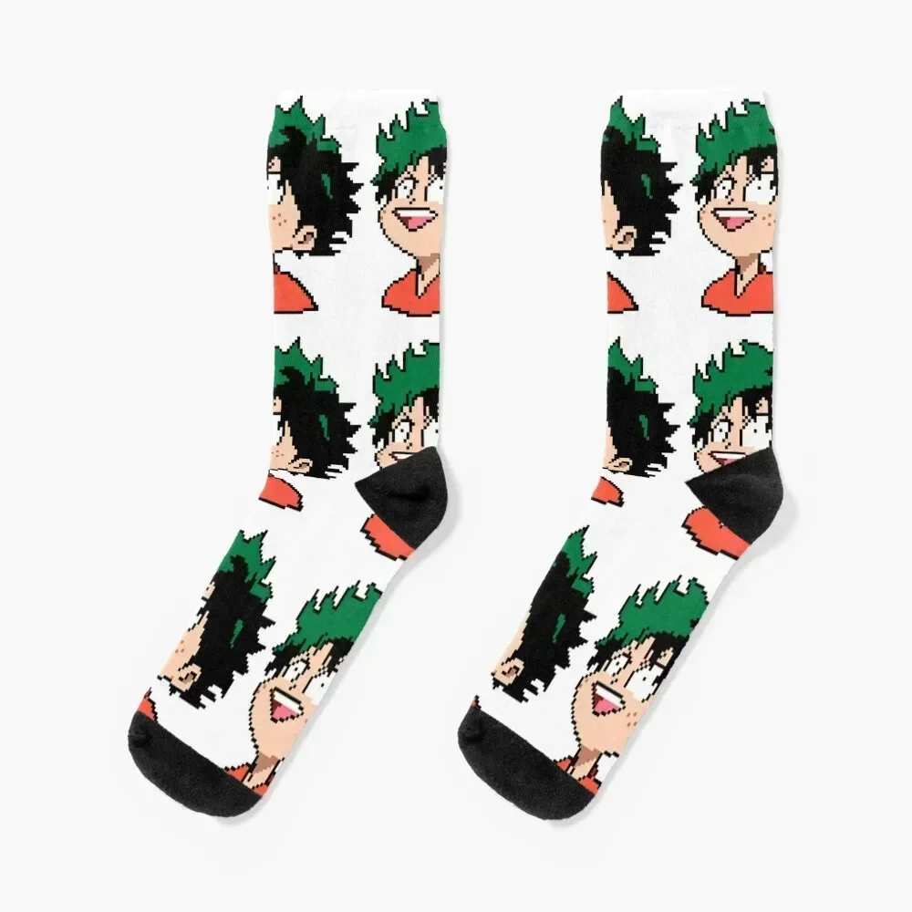 

deku Socks Climbing Run christmas stocking cartoon Socks Women's Men's