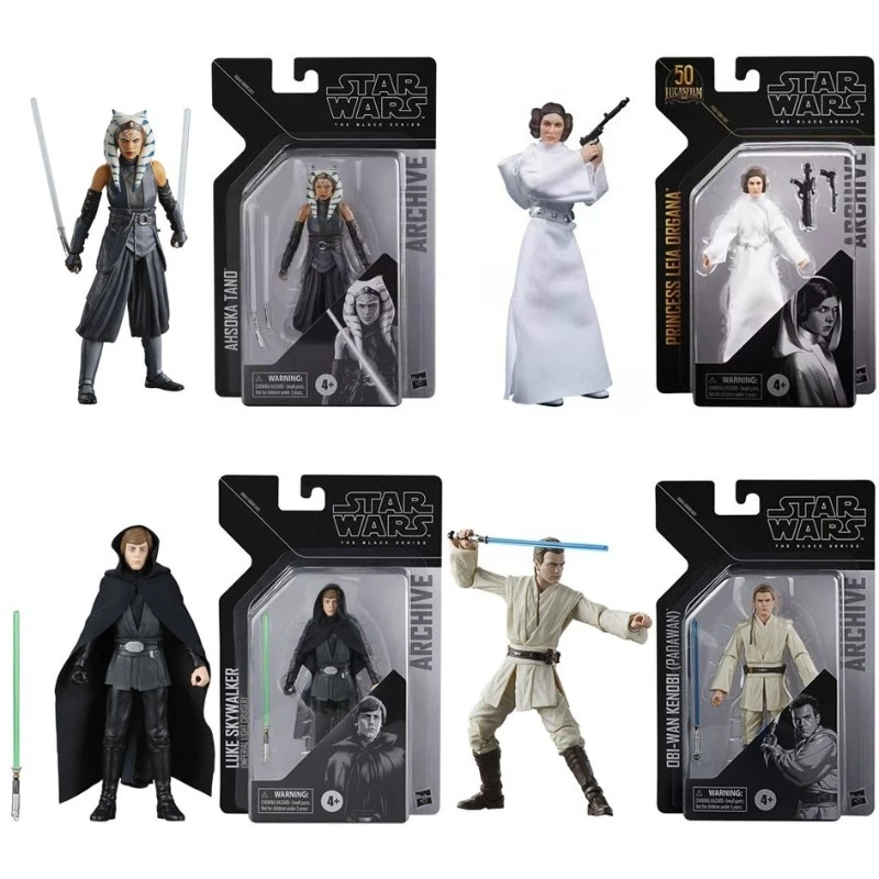 figurines-d'action-star-wars-archive-series-de-6-pouces-dengar-obi-wan-princesse-leia-coffret-cadeau-collection-endommage