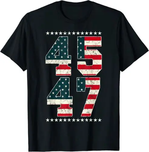 Pro Trump 2024 Awakening Tee 2024 Potus 45 = 47 Trump Unisex T-Shirt