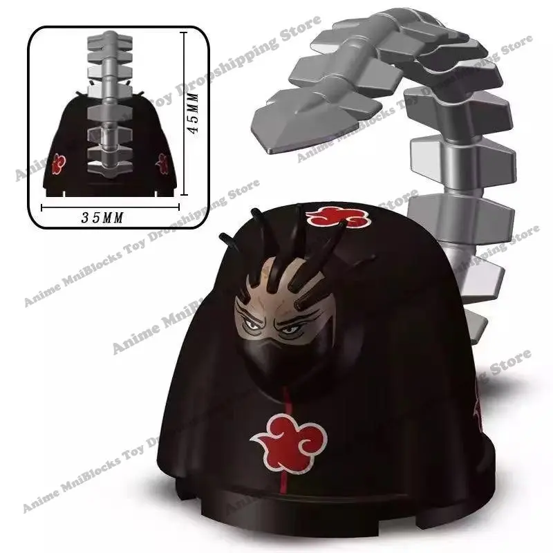 KDL K2111 Naruto Sasori Akatsuki anime bricks mini action toy figures building blocks Assembly toys dolls kids birthday gifts