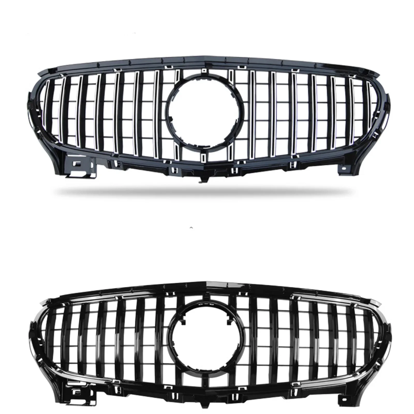 GT R Panamericana Front Grille for AMG GT GTs C190 R190 2015-2016 2017 2 Door Black