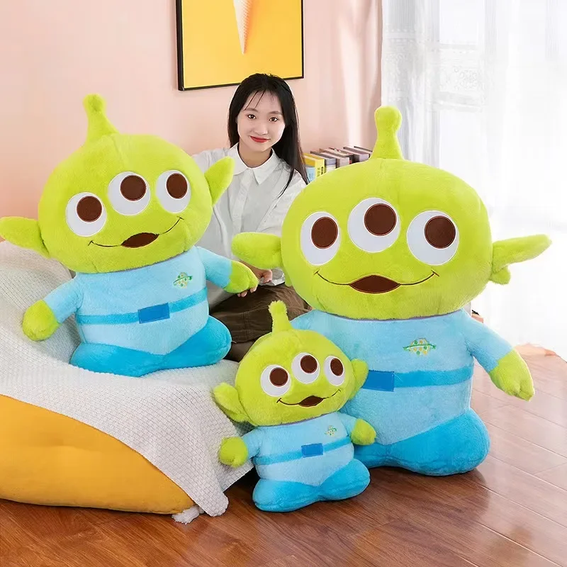 Disney Toy Story Doll Alien Three Eyed Monster Soft Cute Plush Toy The Best Birthday Gift for Children's Girls Kids Young Person