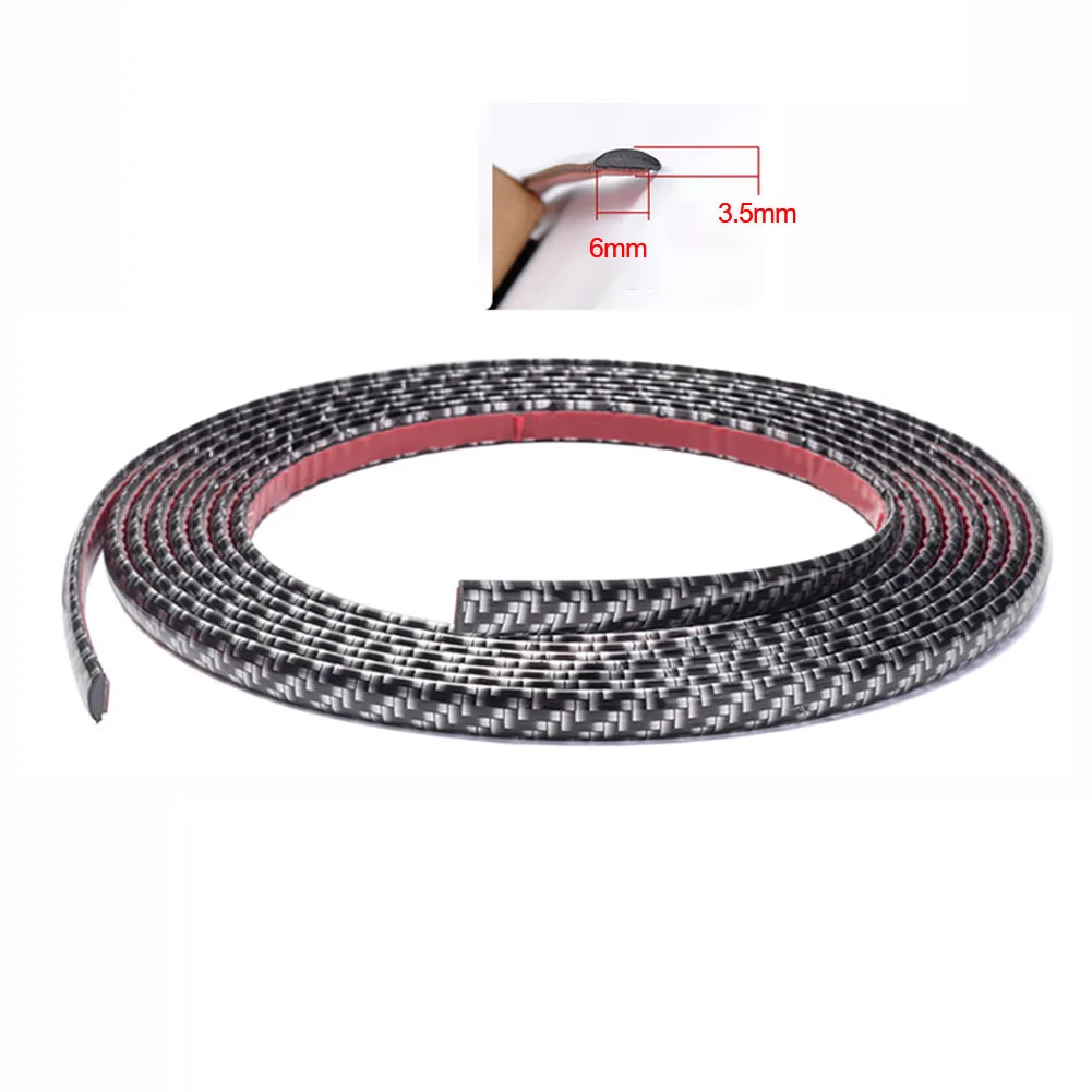 

Car Decorating Line Upgrade your car's style with high quality black carbon fiber interior & exterior decoration strip