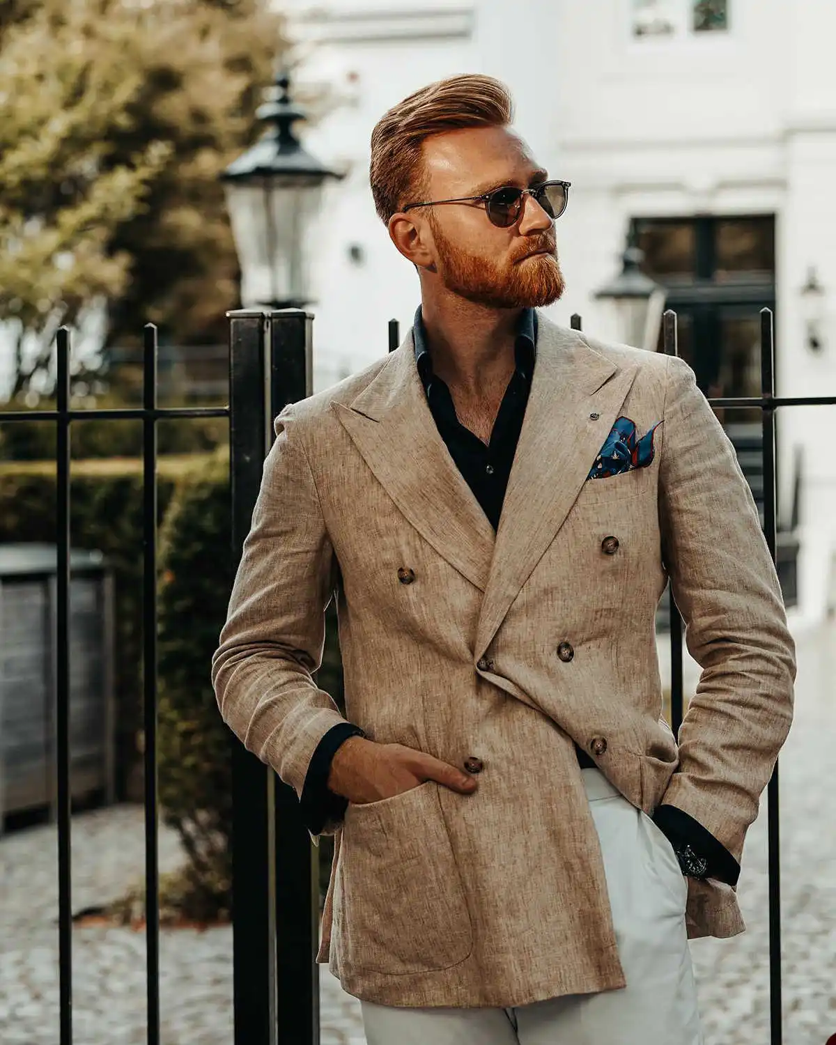 Chaqueta de lino y algodón para hombre, esmoquin con solapa de pico, ropa de novio para ceremonia, fiesta de cumpleaños, Verano