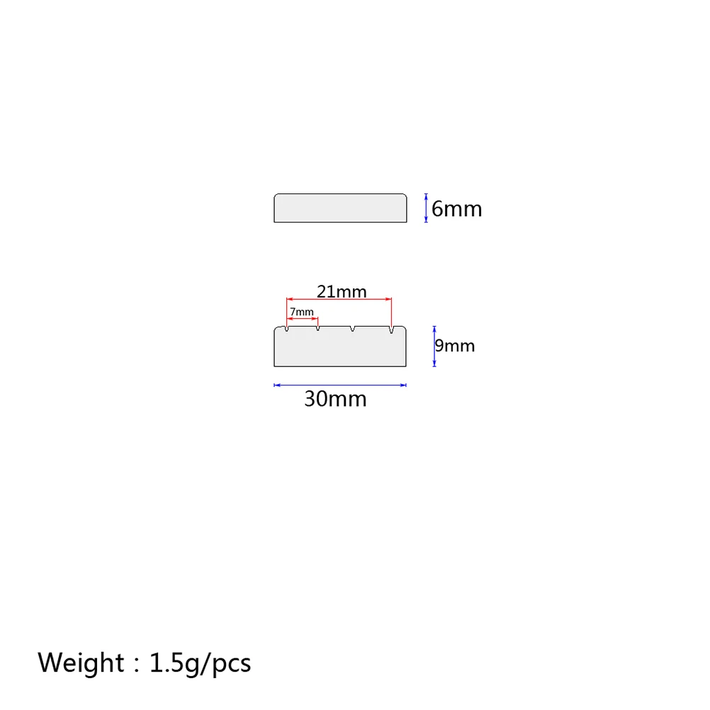 

Plastic Pillow Banjo Sound Parts Accessory Nut Replacement Bridge Easy to Install