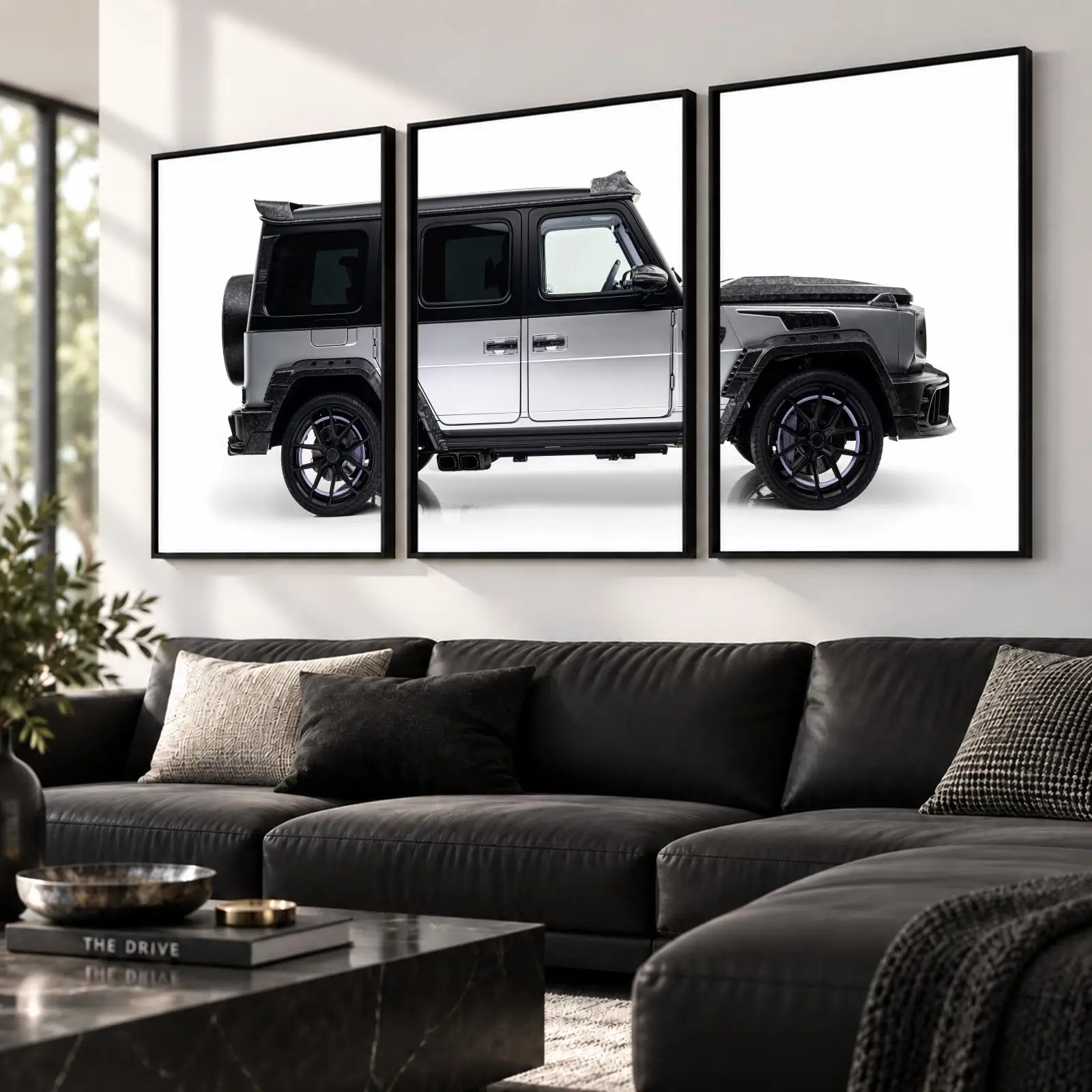 3pc G Class Restomod Painting Calligraphy Canvas Poster Set Wall Art Prints for Bedroom Living Room Home Decor Gift
