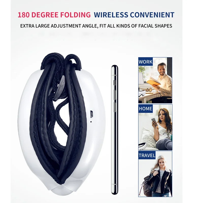 2022 China New Intelligent Smart Mini Electric  Eye Massage Stick Balls 4D Tools Eye Massage Instrument