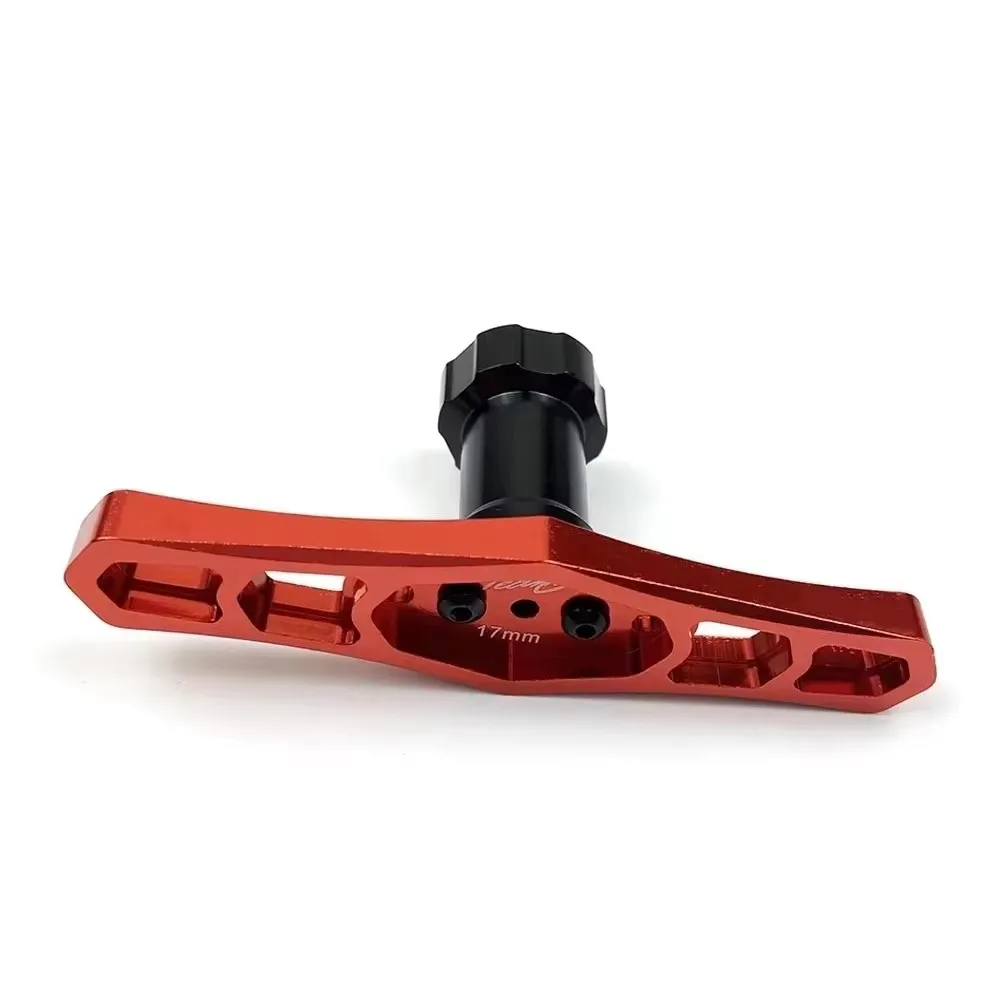 17mm ferramenta de carro de controle remoto roda hagon manga chave ferramenta para 1/8 hp controle remoto carro caminhão peças ferramenta chave inglesa