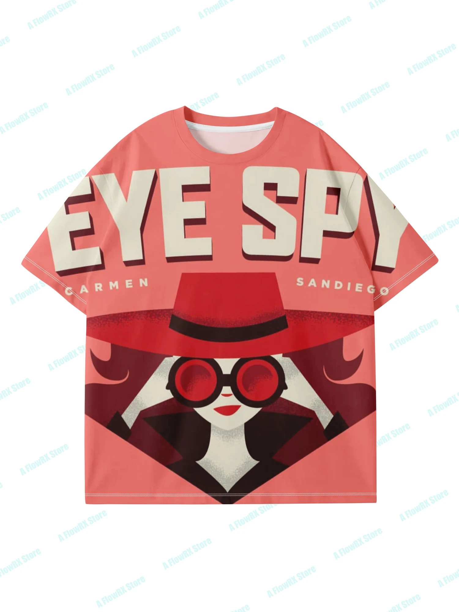 

Carmen Sandiego 3D Printed T-shirts Ideal for Casual Outdoor Suitable for Men Women, Adults & Kids Summer Breathable Comfortable